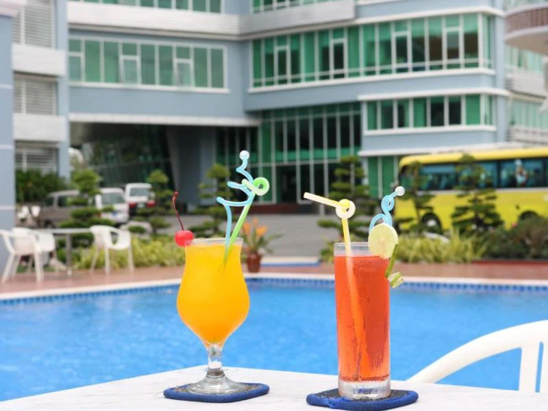 Can Tho hotel zwembad Cambodja