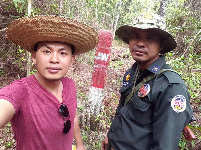 Cardamom gebergte in cambodja