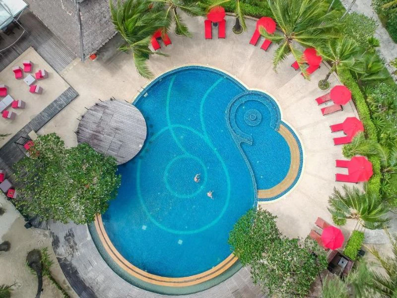 Ko Chang hotel zwembad Thailand