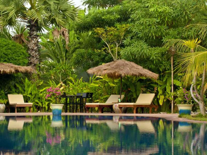 Hotel battambang zwembad