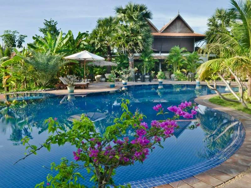 Hotel battambang zwembad