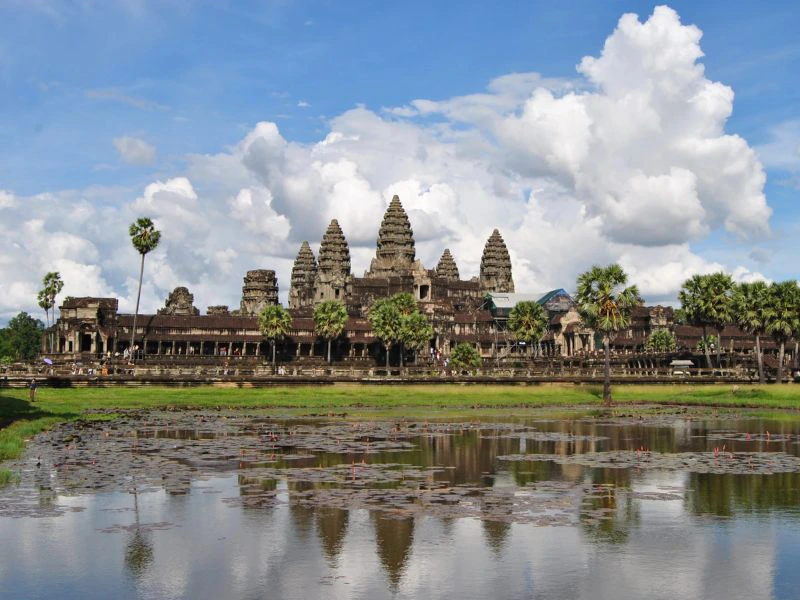 Angkor Wat in Siem Reap - Cambodja