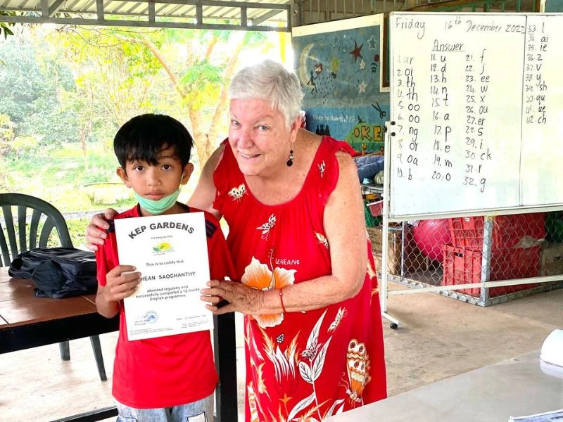Kep gardens project in Cambodja