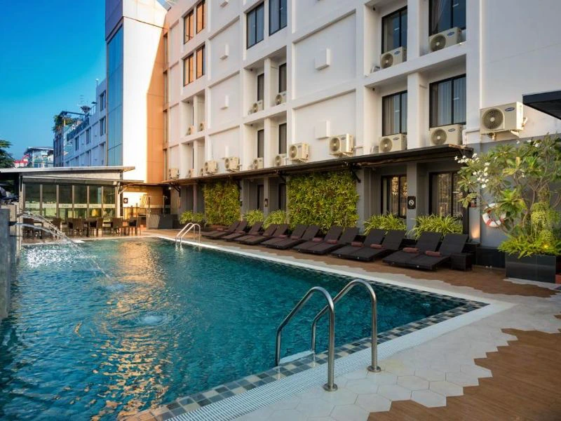 zwembad hotel bangkok