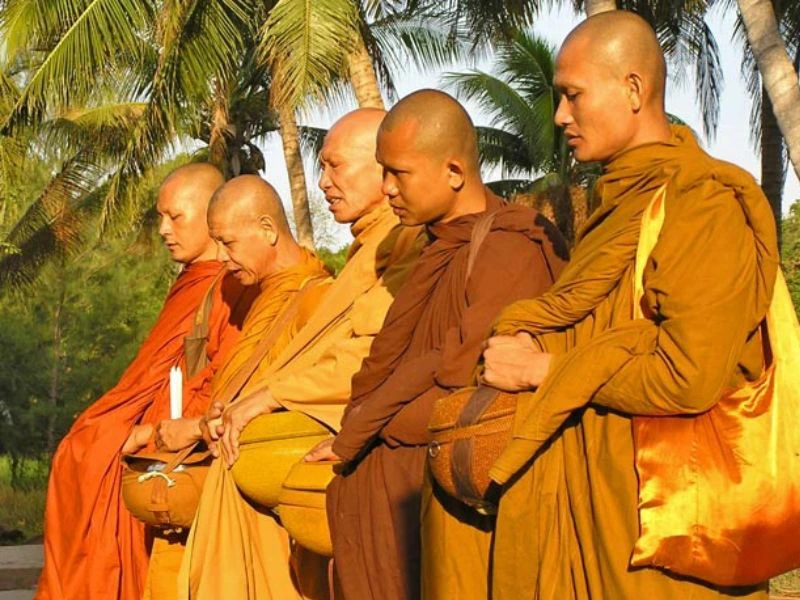 cambodja monniken