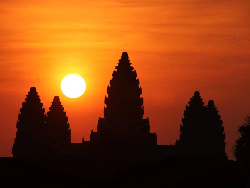Tempel in cambodja