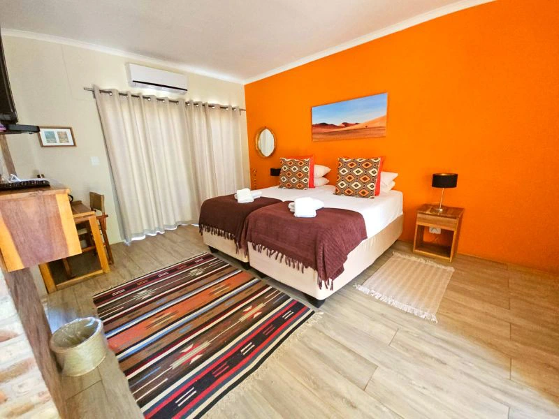 Slaapkamer guesthouse Waterberg