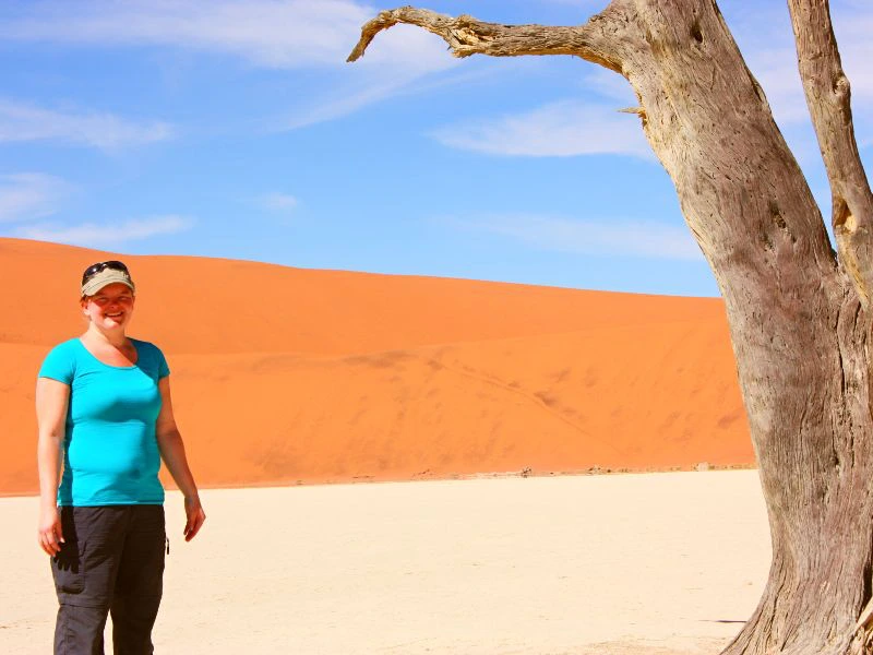 Ilse in de Sossusvlei