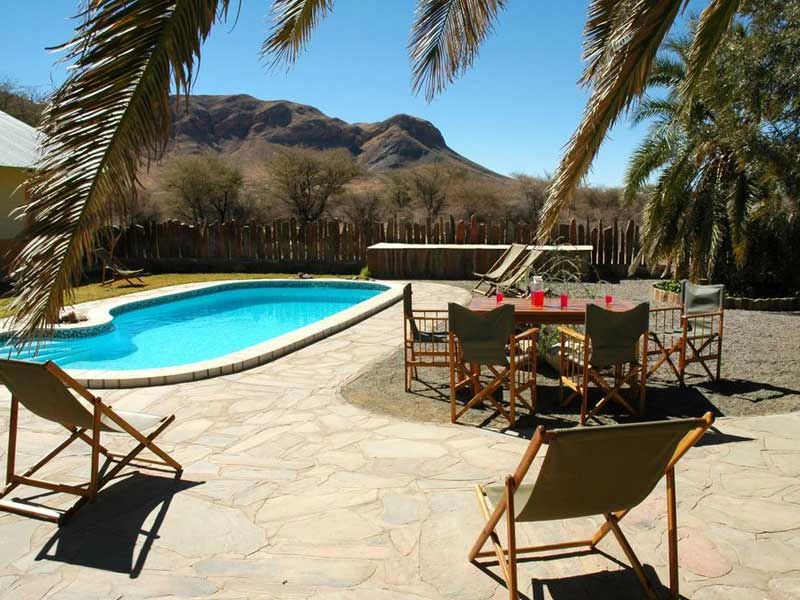Ranch verblijf namibie