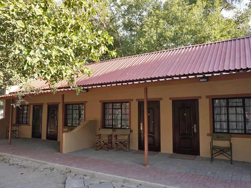 Kamers bij lodge