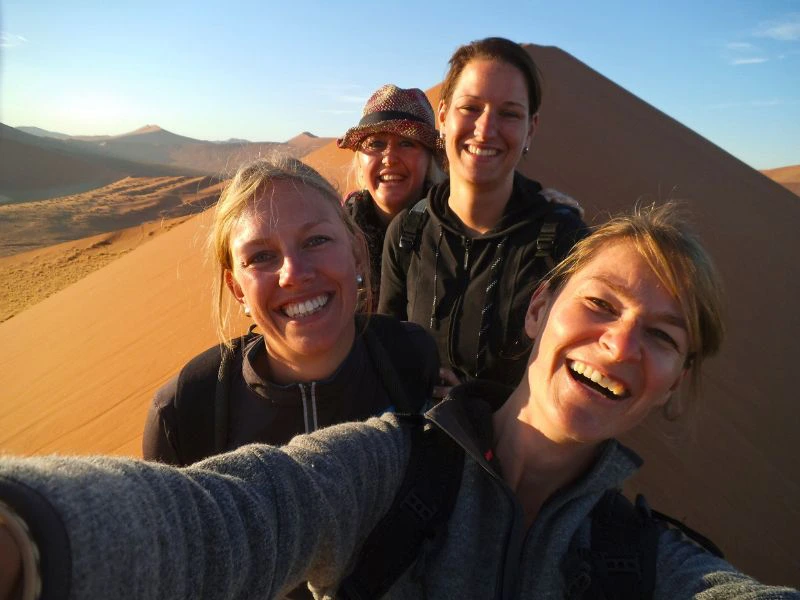 Namibie - Sossusvlei - Wandelen