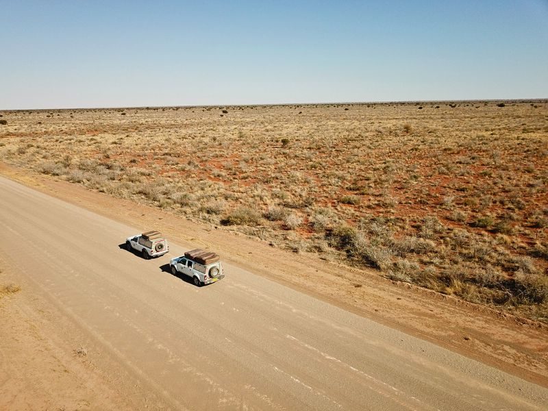 Namibie - Sossusvlei - auto