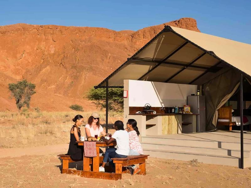 Kamperen in Namibië