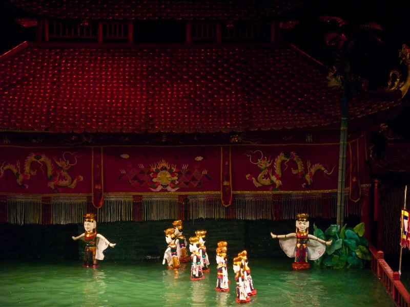 vietnam hanoi waterpoppentheater