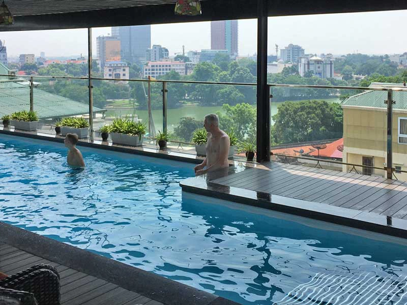 Hotel met zwembad in Hanoi