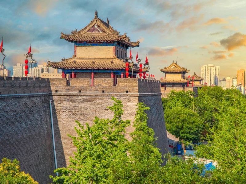 stadsmuur van Xi'an