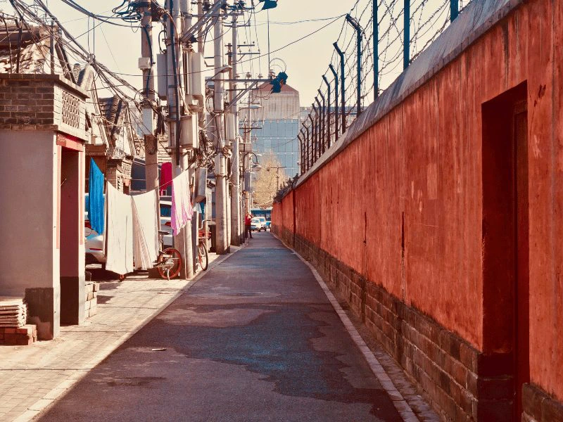 Hutongs in Beijing