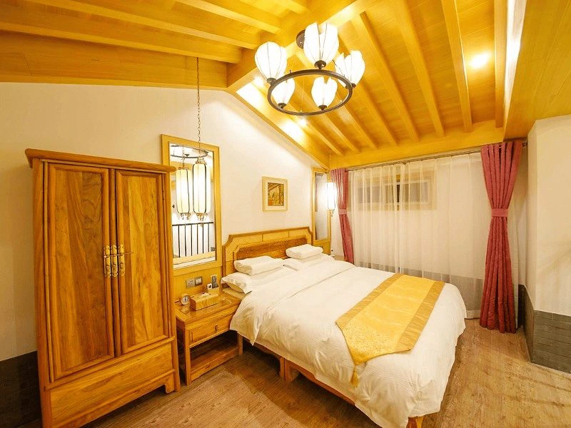 Datong hotel slaapkamer