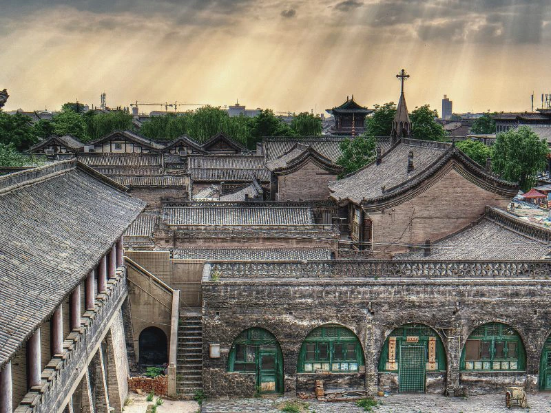 Wang Qiao tuin bij Pingyao