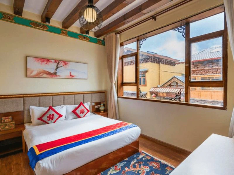 Hotelkamer Zhongdian