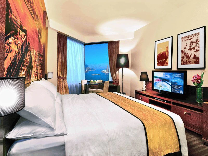 Hotelkamer Hong Kong, China