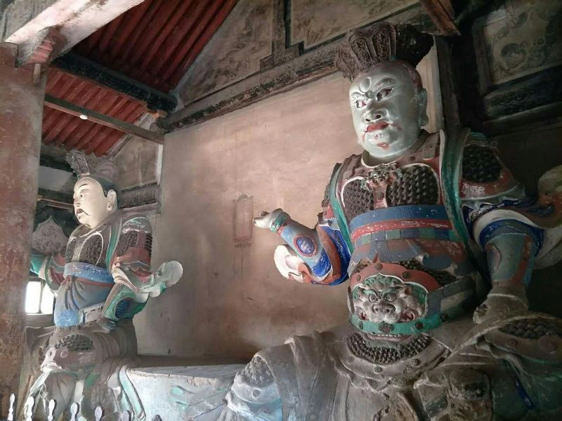 Zhengguo tempel bij Pingyao