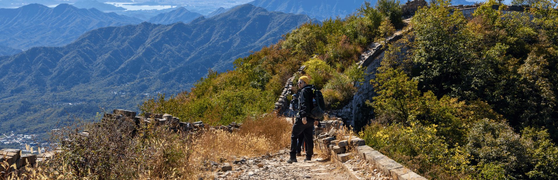 Wandelen op de Chinese Muur bij Jiankou