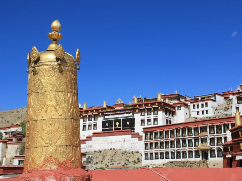 Ganden Tempel in Tibet