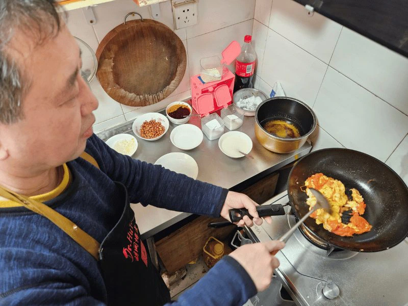 Dumpling koken in Beijing
