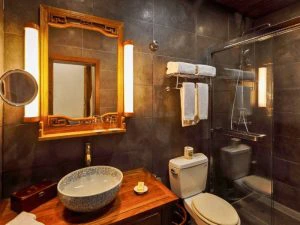 Hotel badkamer in Pingyao
