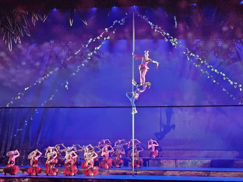 Show in Wulingyuan, China rondreis