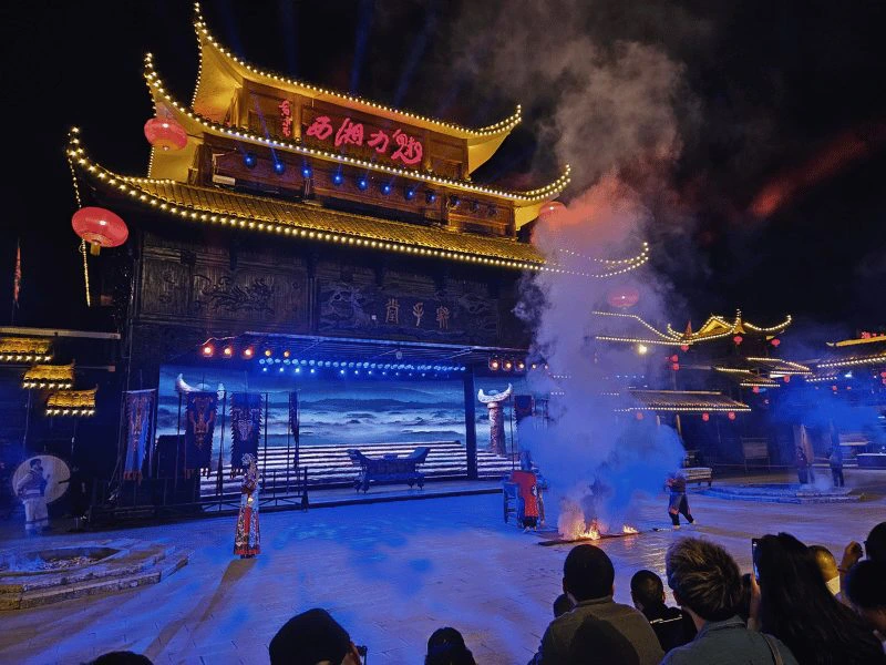 Show in Wulingyuan, China rondreis