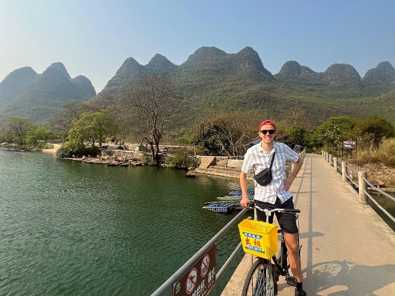 China - Yangshuo - bike