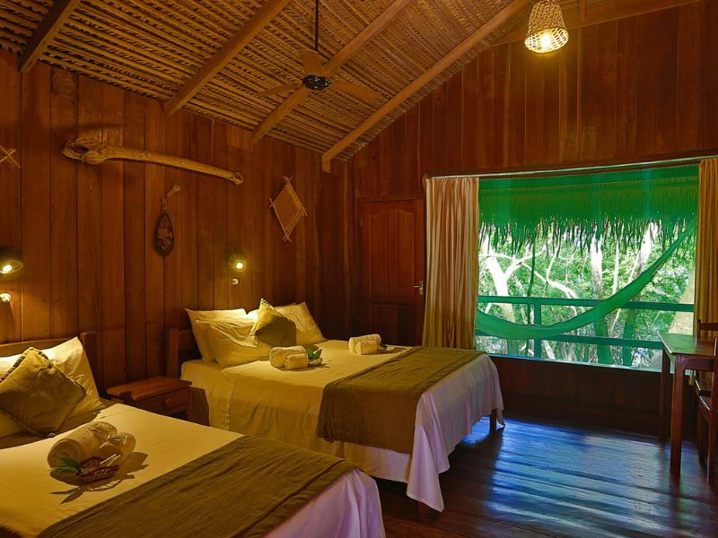 Lodge in Brazilie Amazone