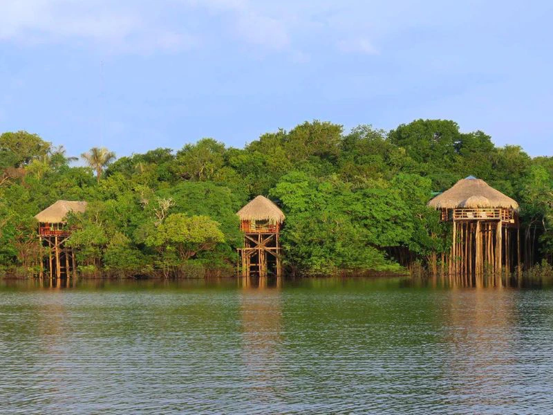 Lodge in Brazilie Amazone
