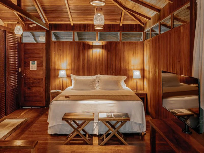 Luxe lodge in de Amazone