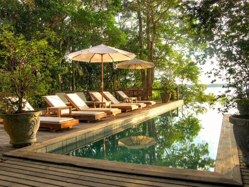 Luxe lodge in de Amazone