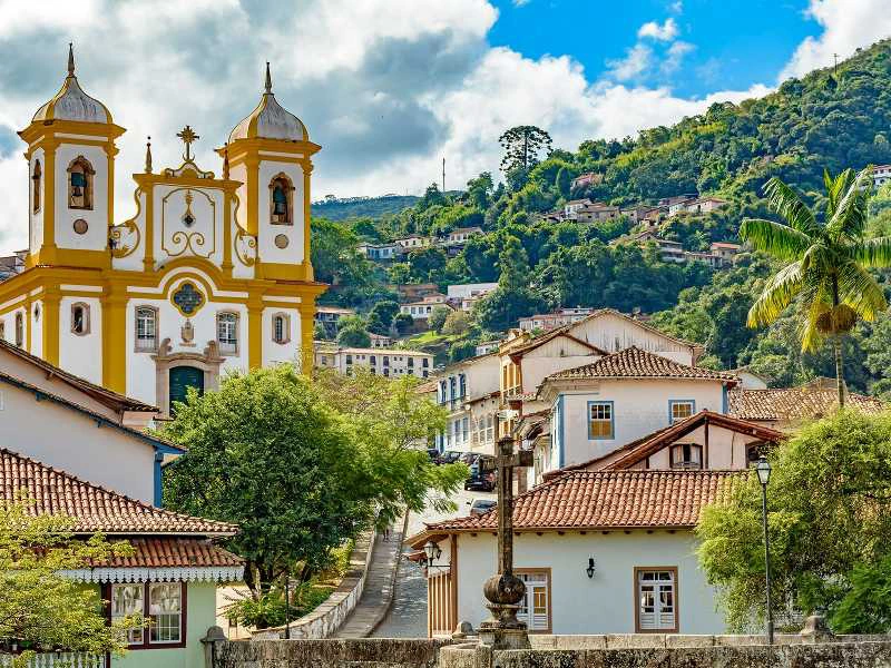 Goudstadje tijdens Brazilie rondreis