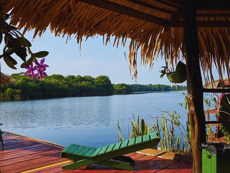 Special stay lodge in de amazone