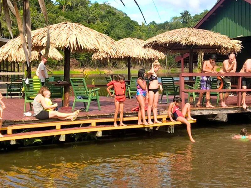 Special stay lodge in de amazone