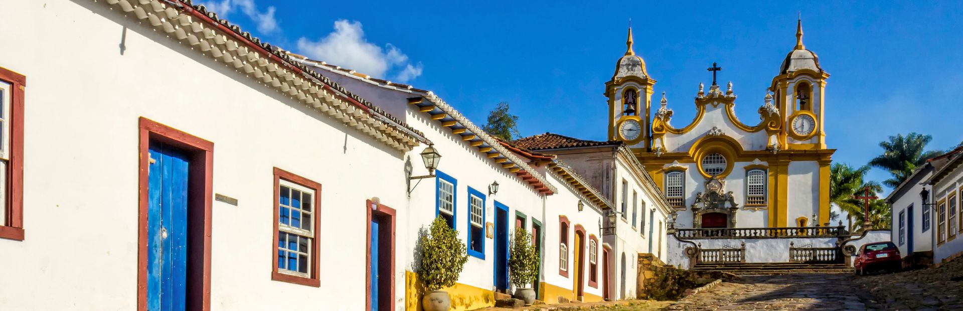 Goudsteden in Brazilie Tiradentes