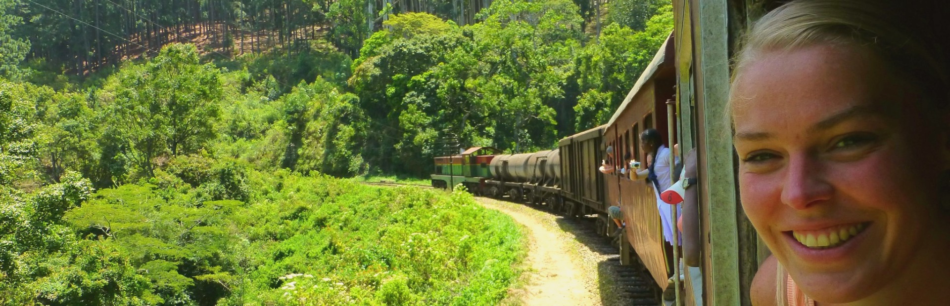 Trein in Sri Lanka