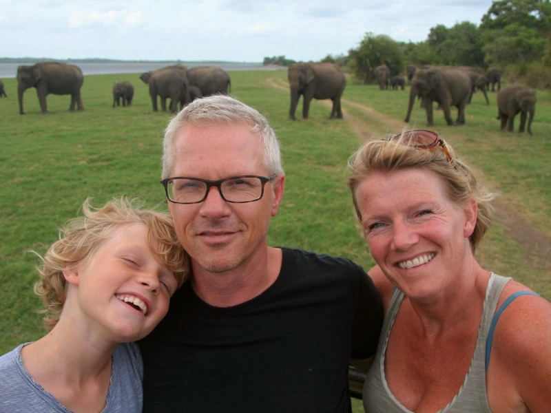 Olifanten in Yala Sri Lanka