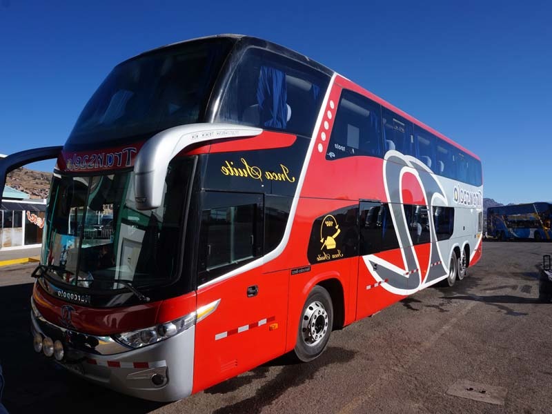 Peru - bus van Puno naar Cusco