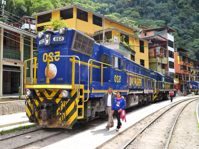 Peru - Machu Picchu trein