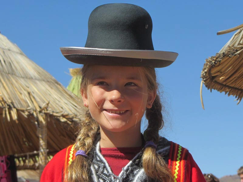 Titicacameer Peru Kids
