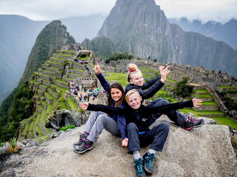 Peru - Machu Picchu kinderen