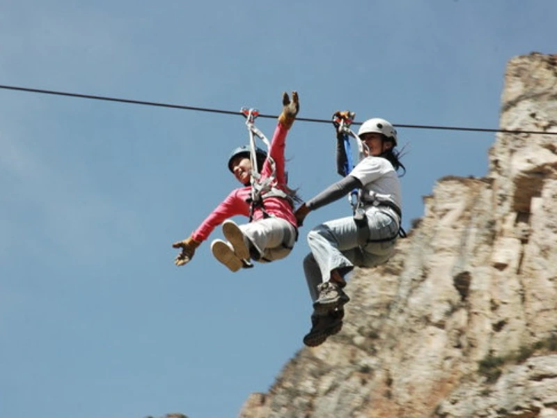 Peru - ziplinen in Colca Canyon