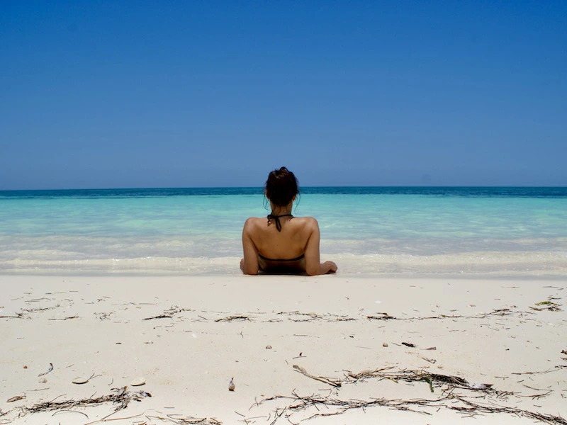 strand cuba met kinderen