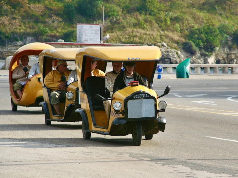 Coco taxi Cuba